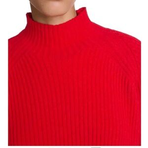 MAJE- Roquette Layered Knit Mini Dress (cardigan)